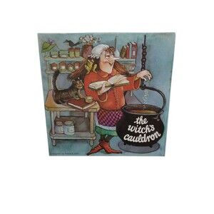 The Witch's Cauldron Vintage Board Game-Pre-Owned Complete